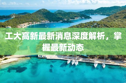 工大高新最新消息深度解析，掌握最新動態