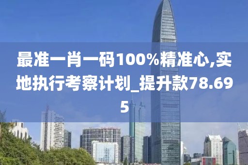 最準一肖一碼100%精準心,實地執行考察計劃_提升款78.695