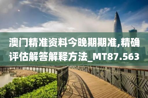 澳門精準資料今晚期期準,精確評估解答解釋方法_MT87.563