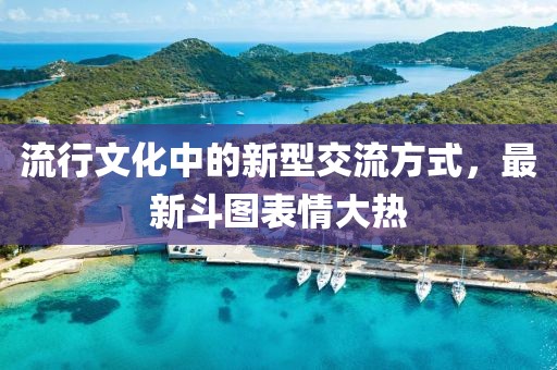 流行文化中的新型交流方式，最新斗圖表情大熱