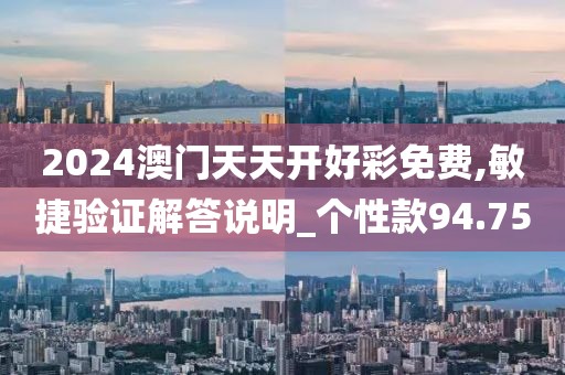 2024澳門天天開好彩免費,敏捷驗證解答說明_個性款94.75