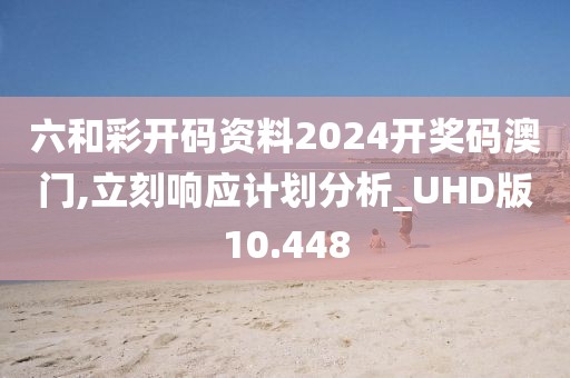 六和彩開碼資料2024開獎碼澳門,立刻響應計劃分析_UHD版10.448