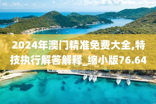 2024年澳門精準免費大全,特技執行解答解釋_縮小版76.64