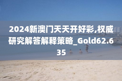 2024新澳門天天開好彩,權威研究解答解釋策略_Gold62.635