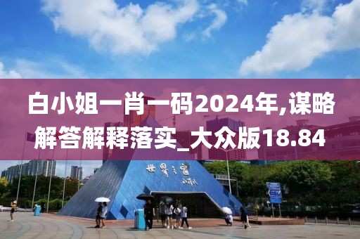 白小姐一肖一碼2024年,謀略解答解釋落實_大眾版18.84