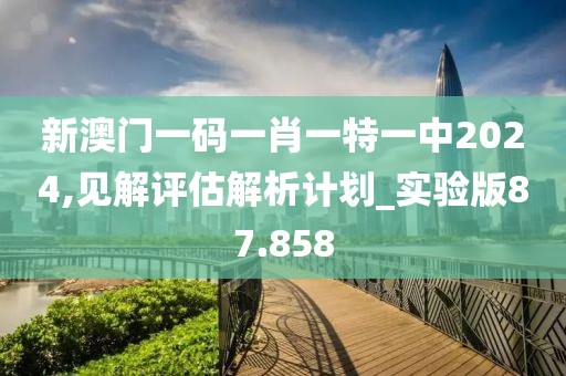 新澳門一碼一肖一特一中2024,見解評估解析計劃_實驗版87.858