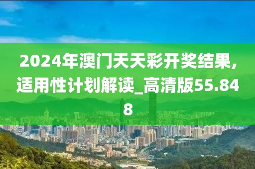 2024年澳門天天彩開獎(jiǎng)結(jié)果,適用性計(jì)劃解讀_高清版55.848