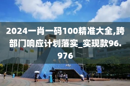 2024一肖一碼100精準大全,跨部門響應計劃落實_實現款96.976