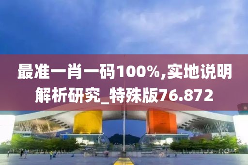 最準(zhǔn)一肖一碼100%,實(shí)地說明解析研究_特殊版76.872