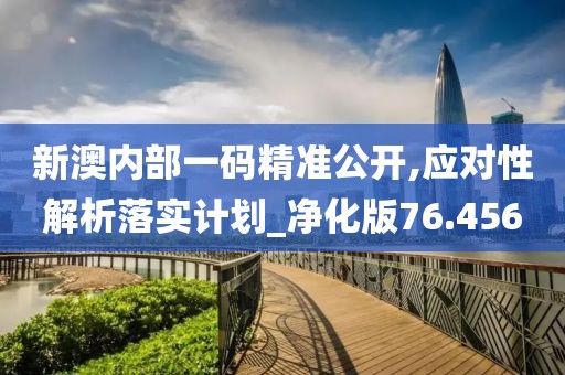 新澳內(nèi)部一碼精準公開,應對性解析落實計劃_凈化版76.456